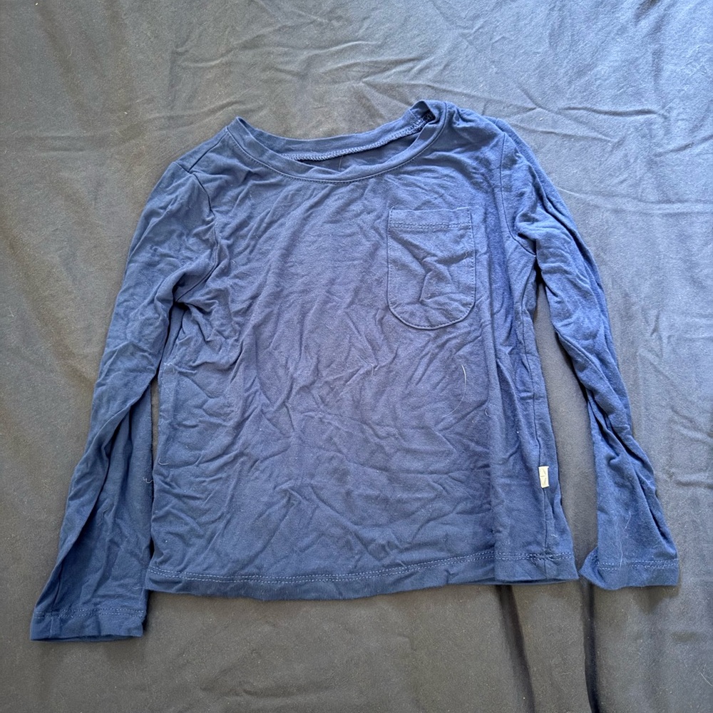 Kyte Baby - navy blue Long Sleeve Shirt - 3T